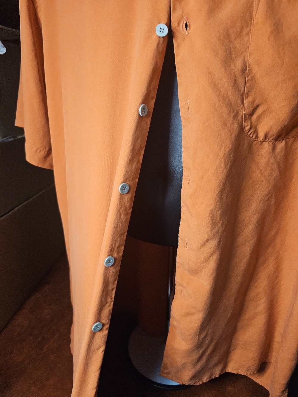 Robert Stock Button Down Shirt Size XLg - Picture 3 of 7
